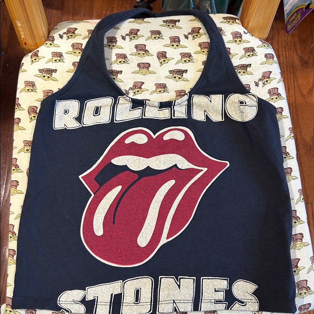 American Eagle Outfitters Navy Band halter top